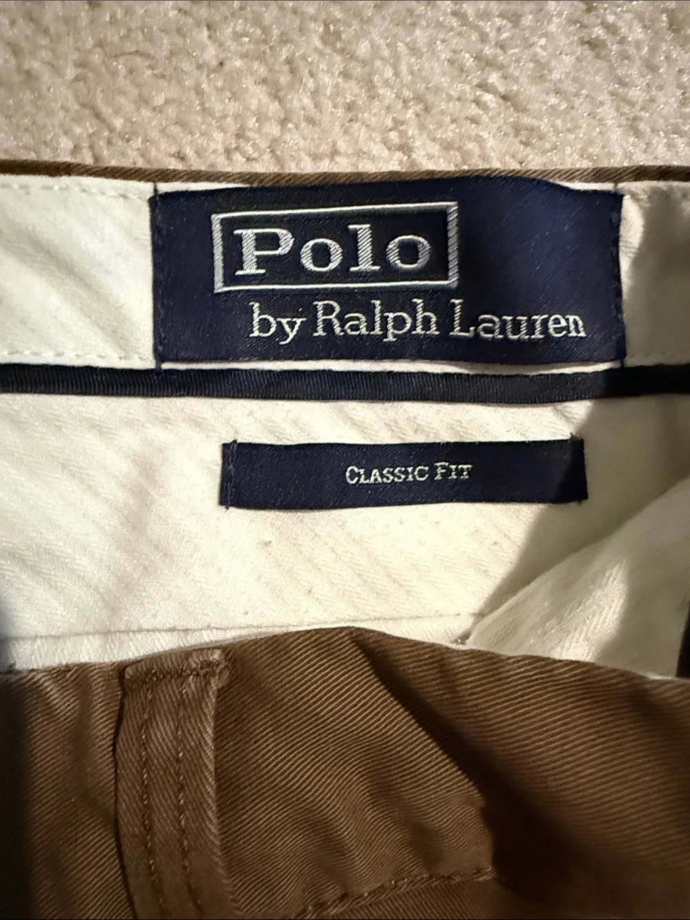 Polo by Ralph Lauren Brown Chino Pants